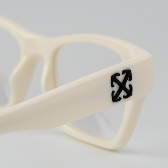 Off-White STYLE 7E Men Eyeglasses White Square OERJ07E STYLE 7E 0100 - Picture 6 of 10